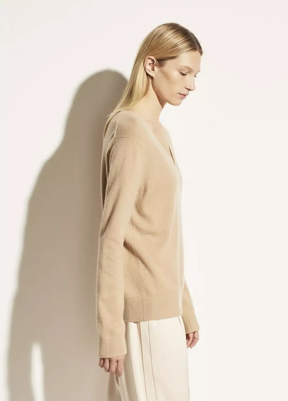 Vince Cashmere Weekend V-Neck Sweater