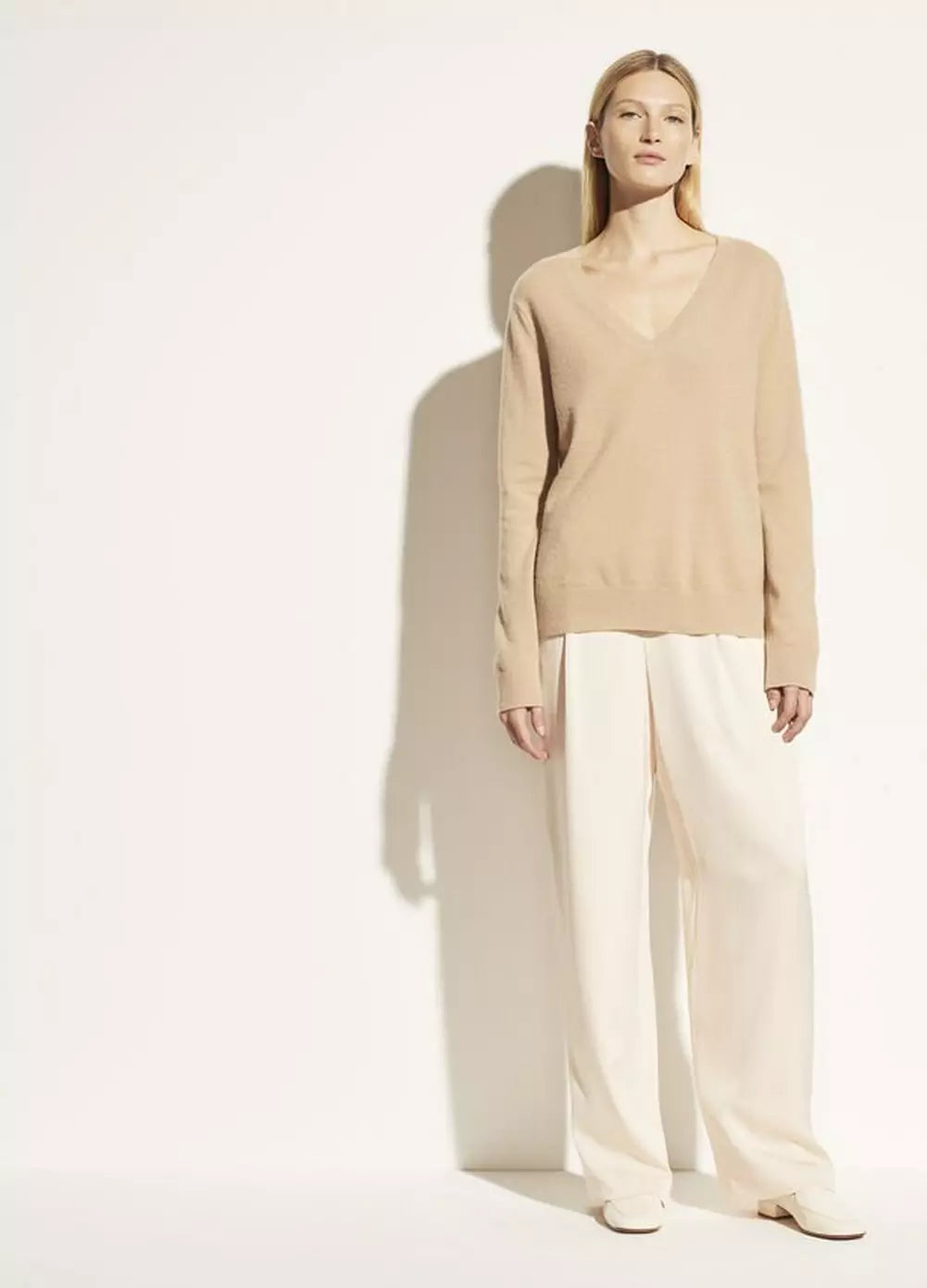 Vince Cashmere Weekend V-Neck Sweater