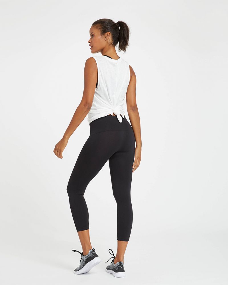 Look at Me Now Cropped Seamless Leggings - Puritan Cape Cod