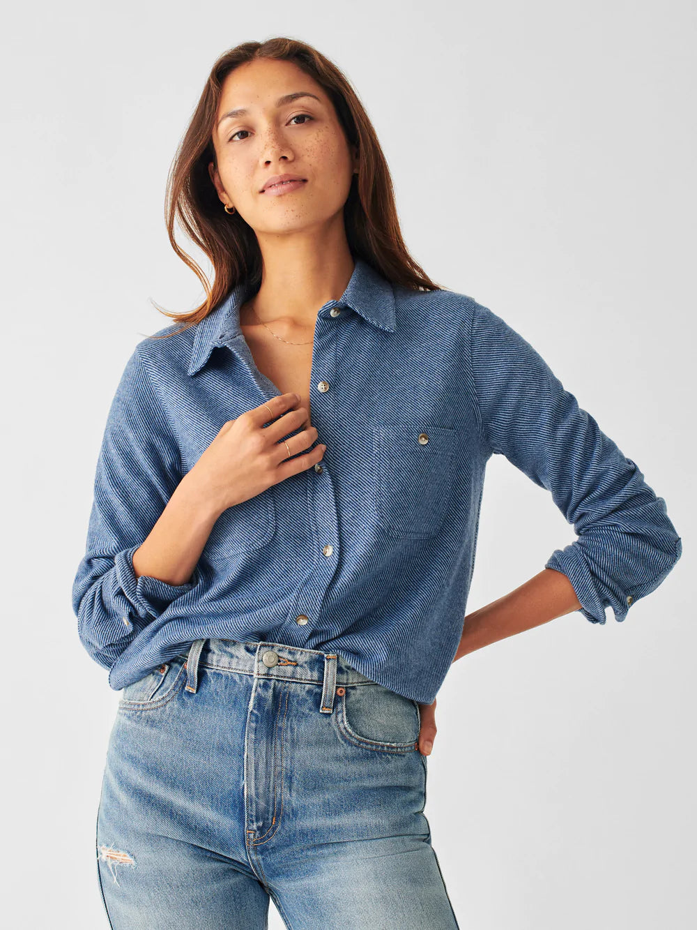 Faherty Legend Sweater Shirt Puritan Cape Cod