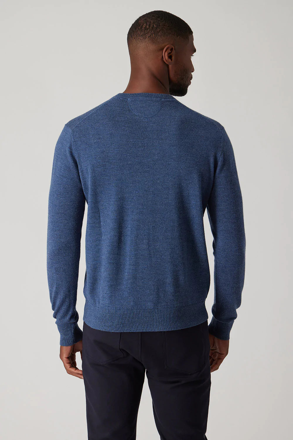 Raffi The Bronson Extra Fine Merino Wool V-Neck Sweater