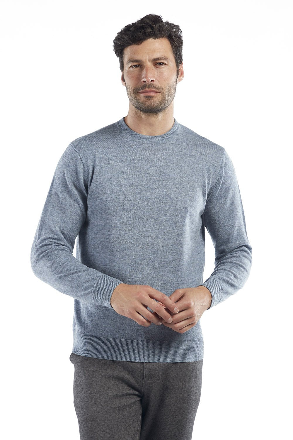 Raffi The Alfie Merino Crew Sweater