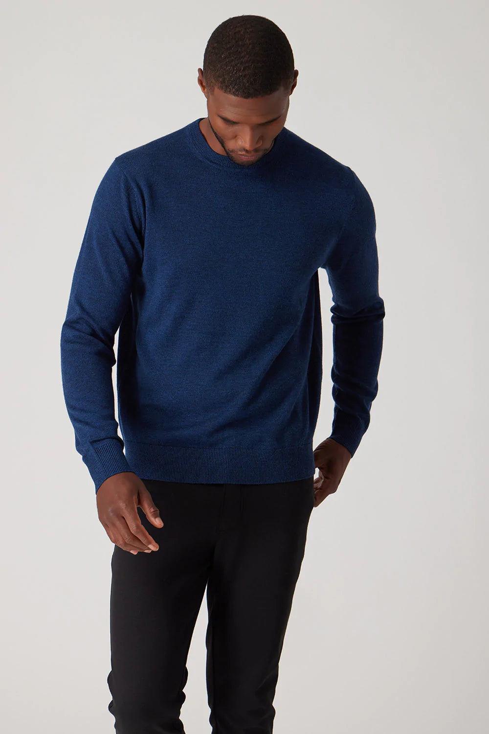 Raffi The Alfie Merino Crew Sweater