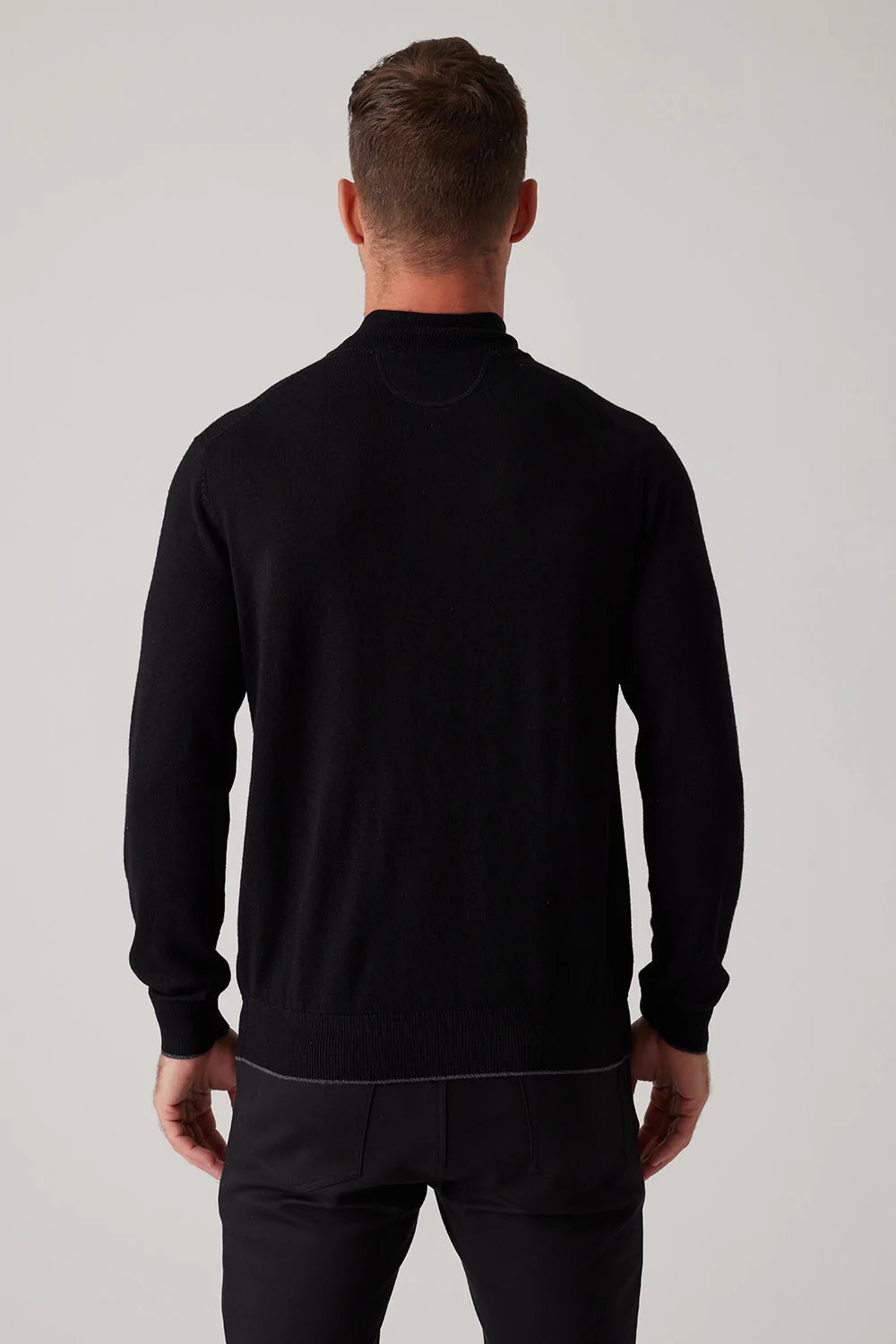 Raffi Extra Fine Merino Wool 1/4 Zip