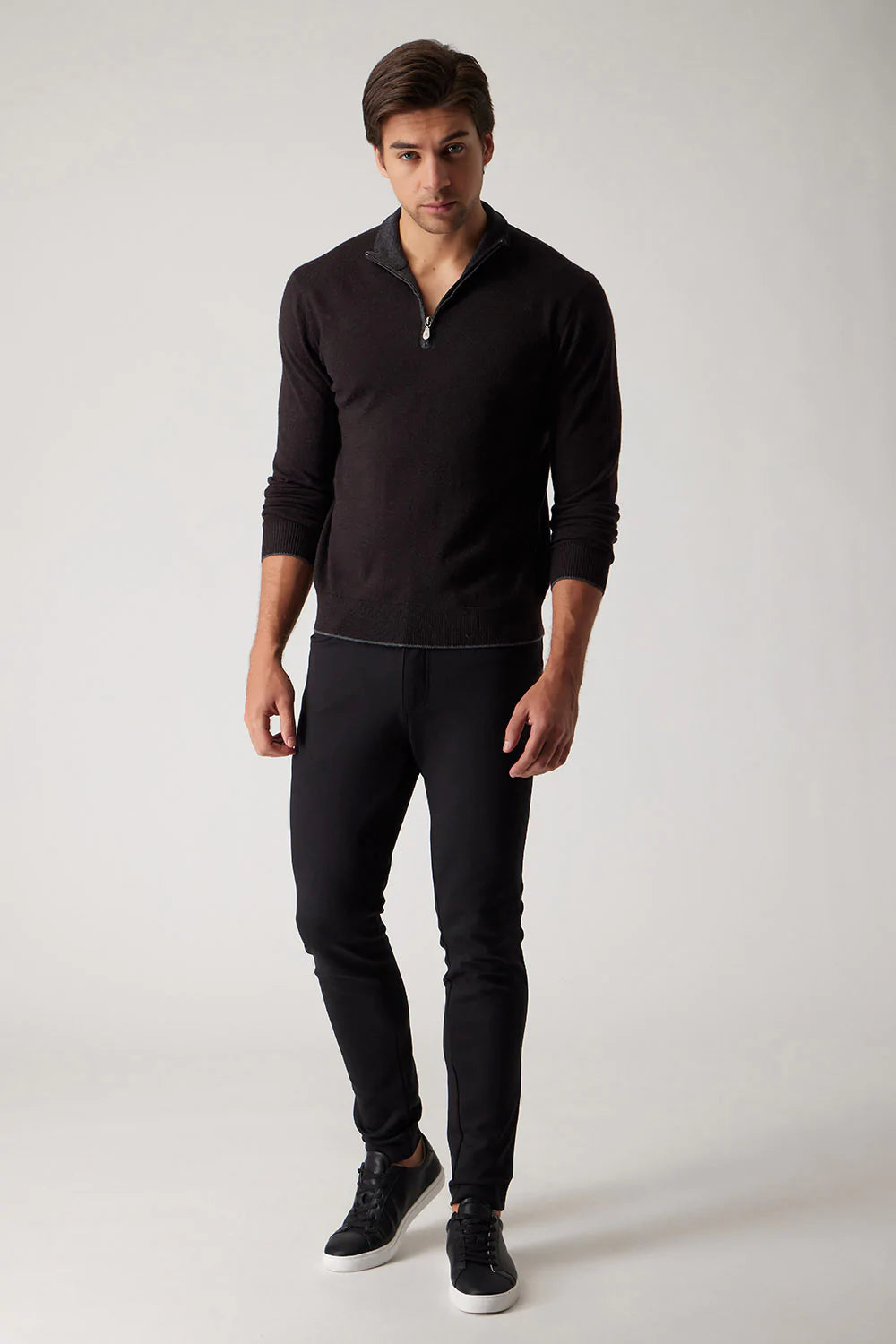 Raffi Extra Fine Merino Wool 1/4 Zip