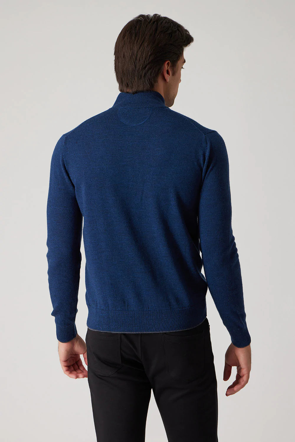 Raffi Extra Fine Merino Wool 1/4 Zip