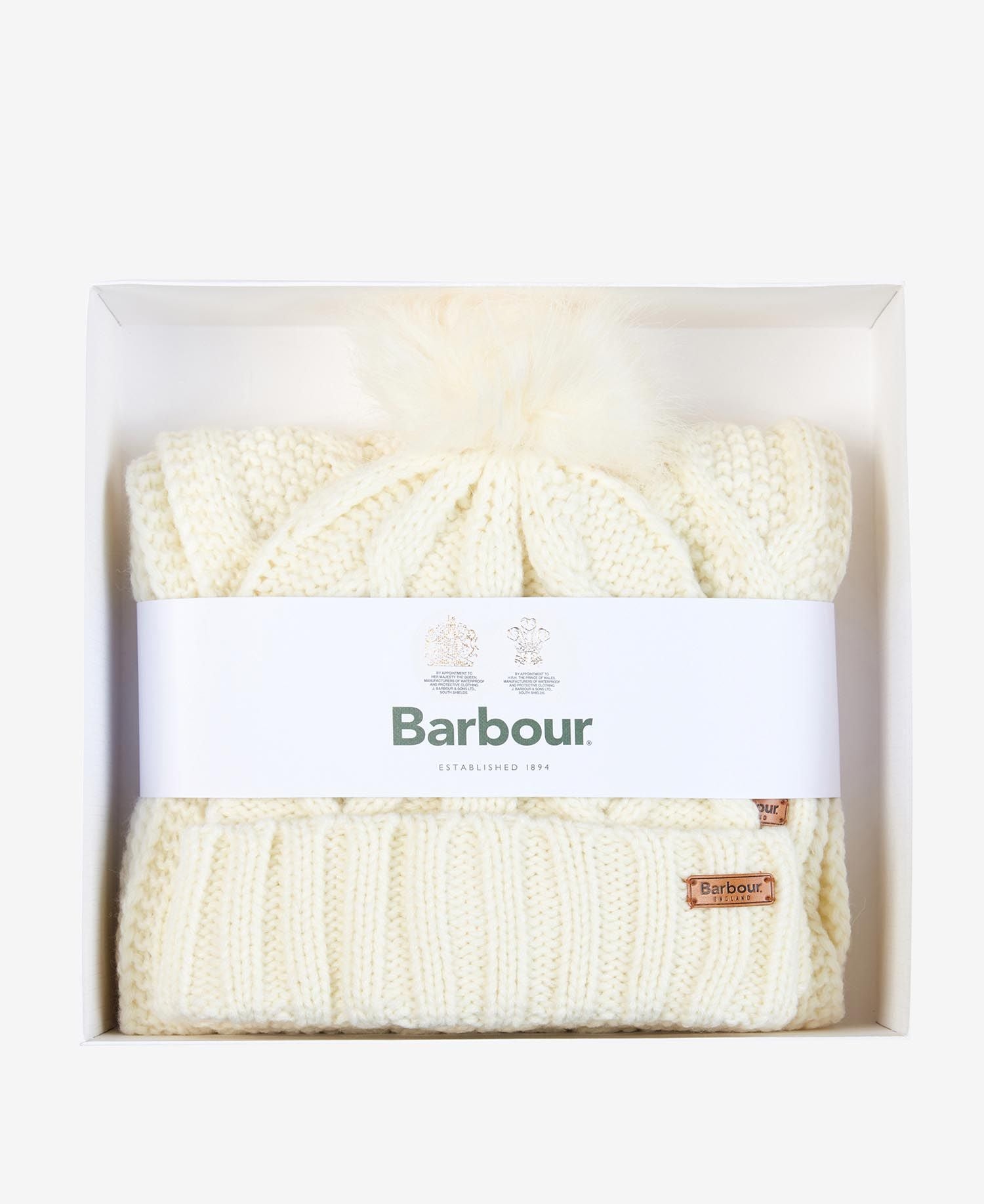 Barbour Ridley Beanie and Scarf Set