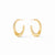 Julie Vos Luna Hoop Earrings