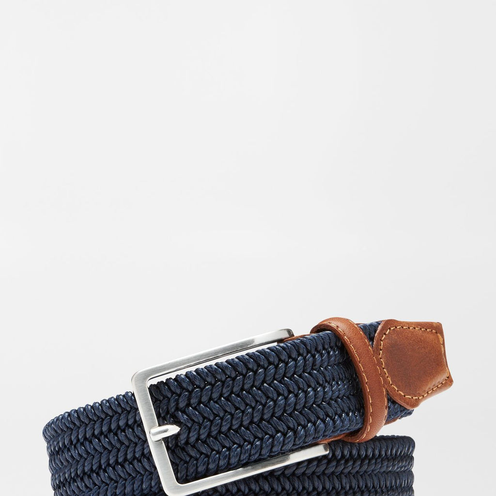 Peter Millar Waxed Braided Belt