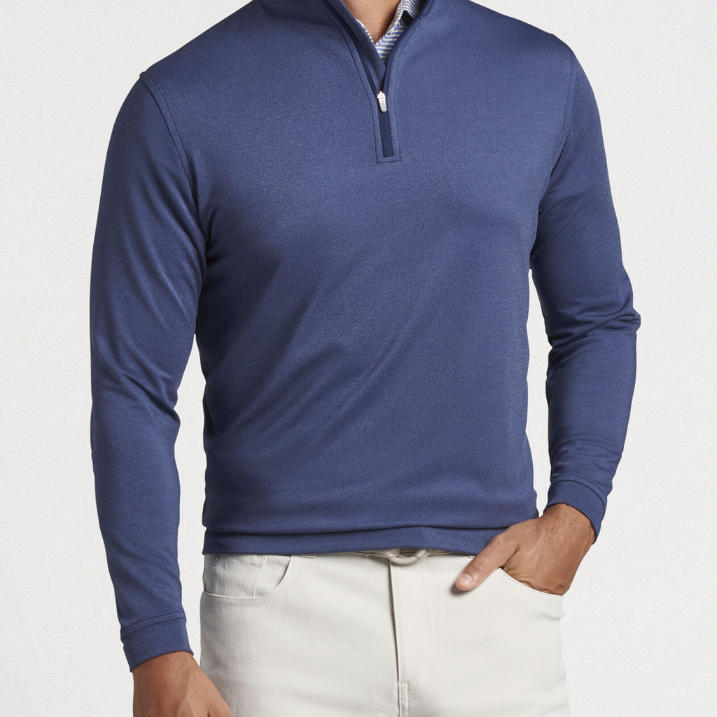 Peter Millar Perth Stretch Loop Terry Quarter-Zip