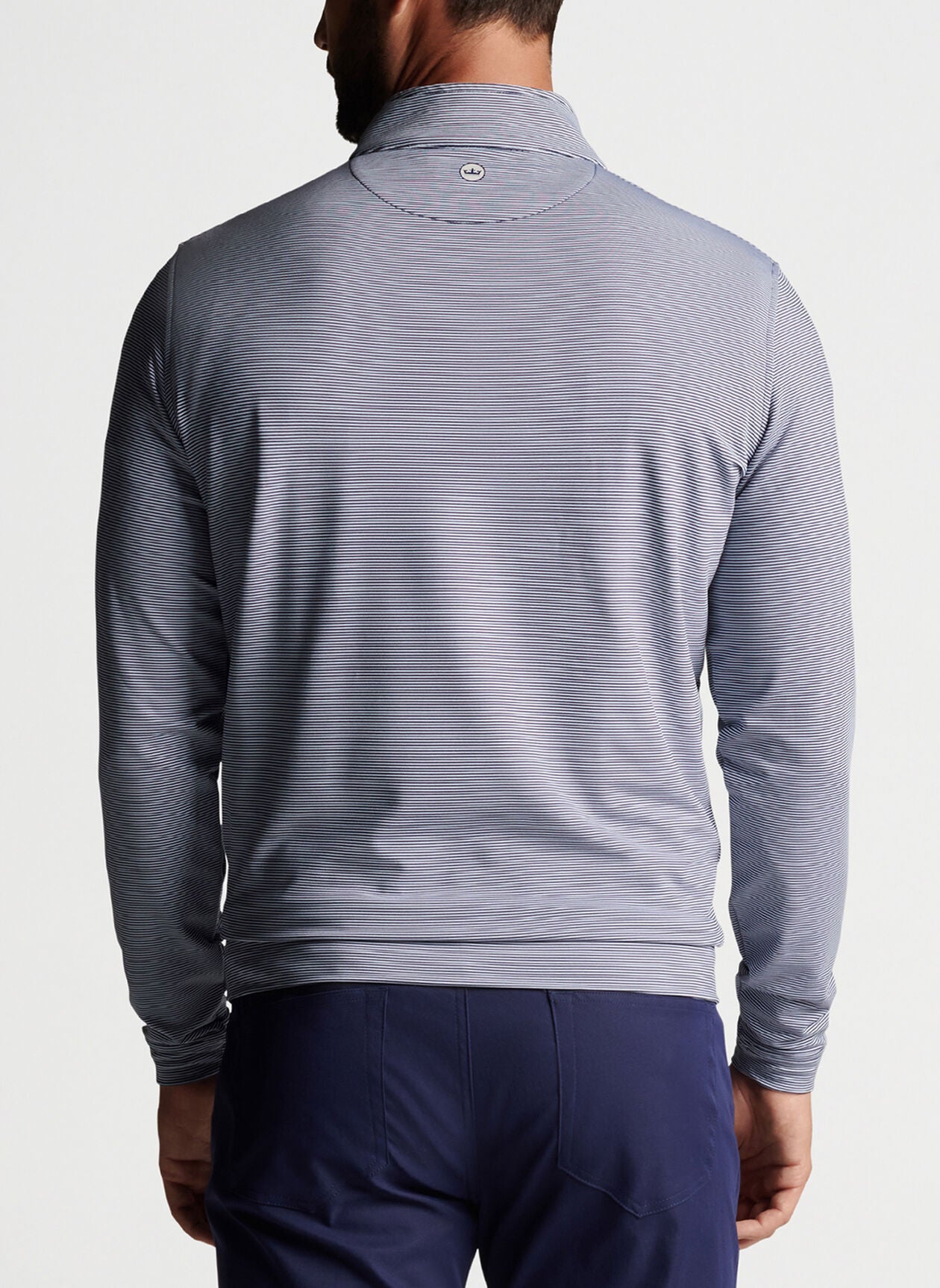 Peter Millar Perth Sugar Stripe Performance Quarter-Zip