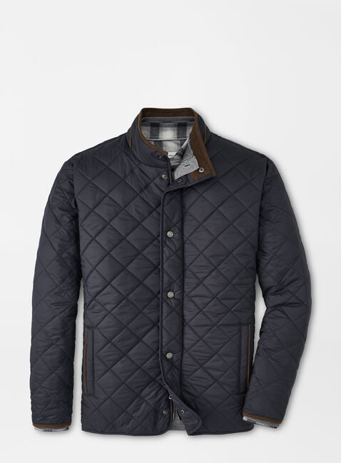 Peter Millar Suffolk Quilted Travel Coat
