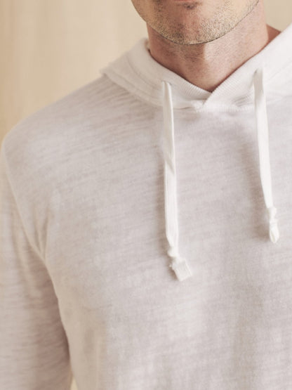 Faherty Slub Cotton Hoodie