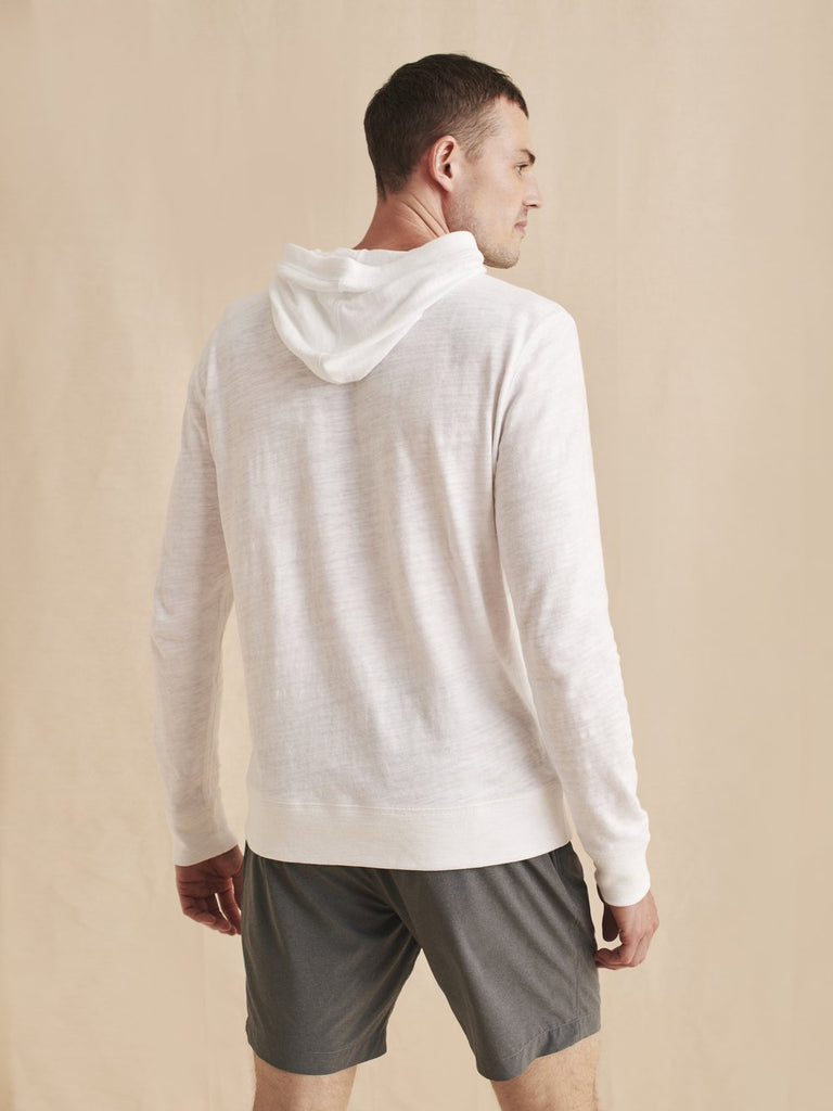Faherty Slub Cotton Hoodie