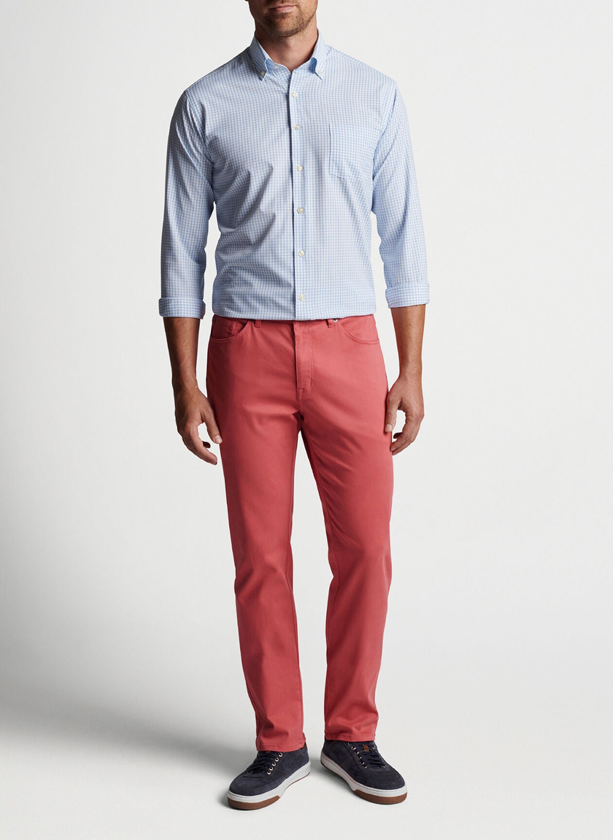 Peter Millar Ultimate Sateen Five-Pocket Pant
