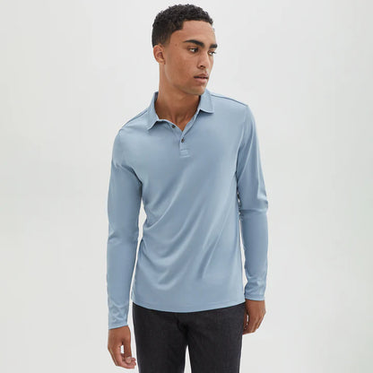 Robert Barakett The Barakett Long Sleeve Polo
