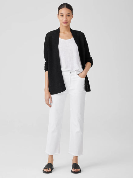 Eileen Fisher Organic Cotton Denim Straight Jean