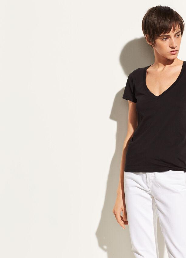 Essential Pima Cotton V-Neck