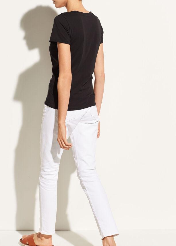 Essential Pima Cotton V-Neck