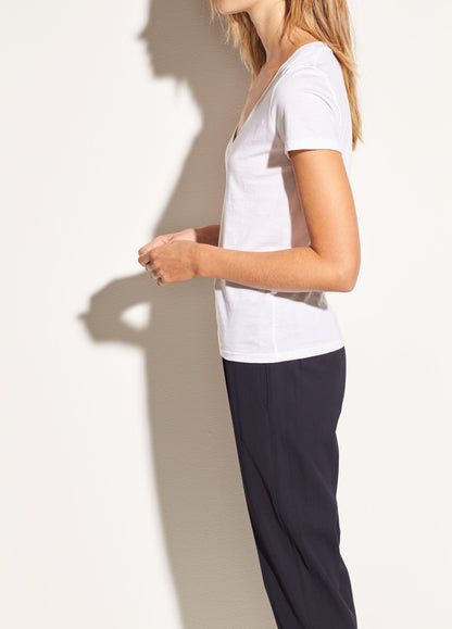 Essential Pima Cotton V-Neck