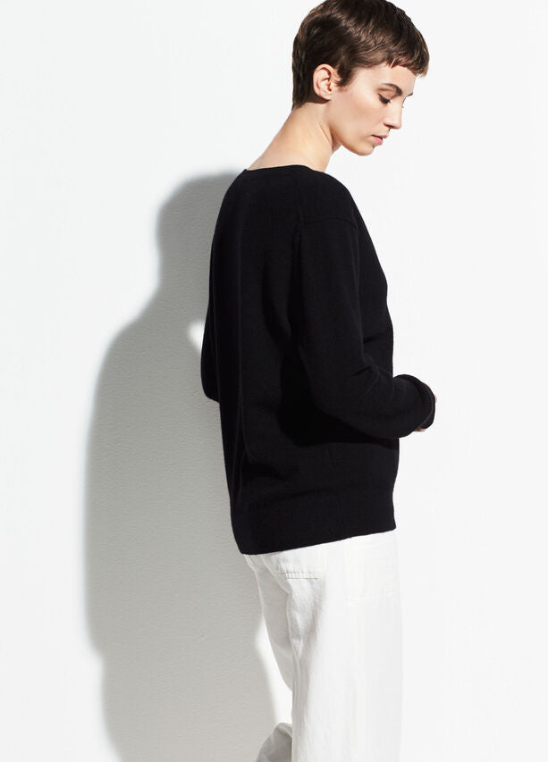 Vince Cashmere Weekend V-Neck Sweater