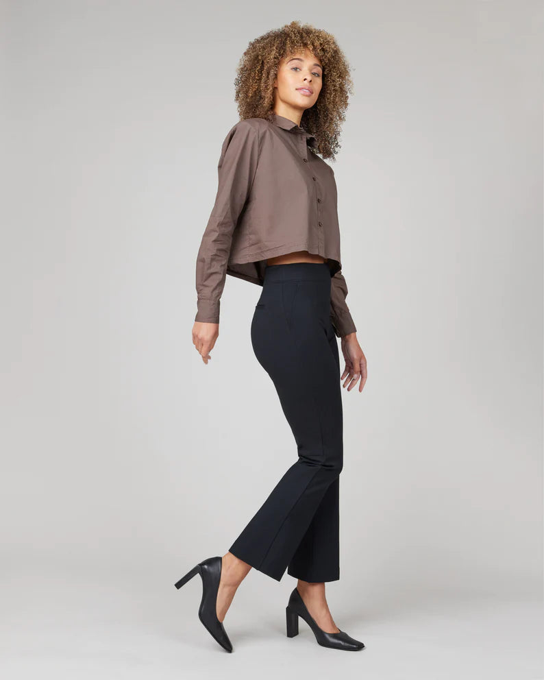 Spanx Perfect High Rise Flare Pant in Black