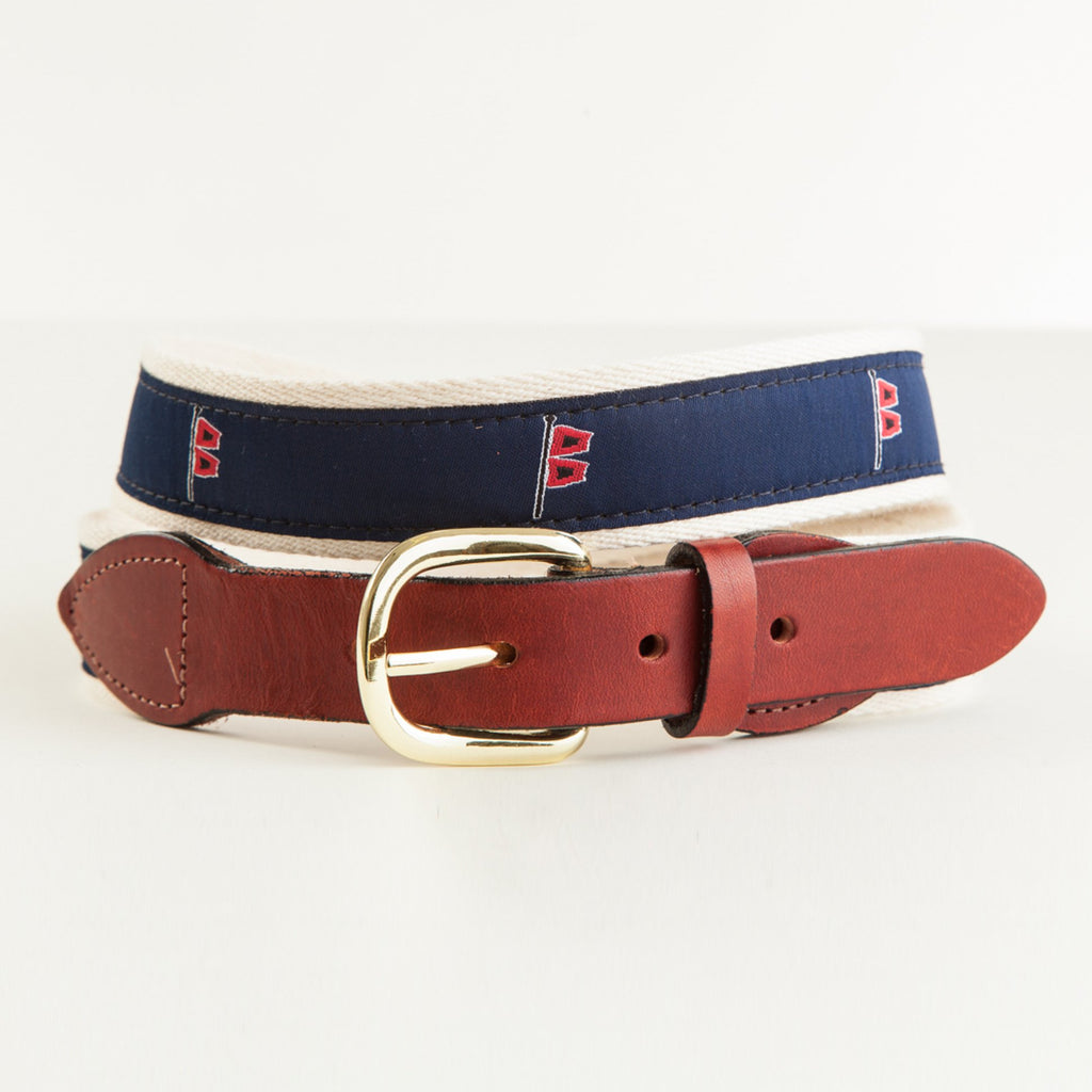 Chatham Chino Hurricane Flag Belt
