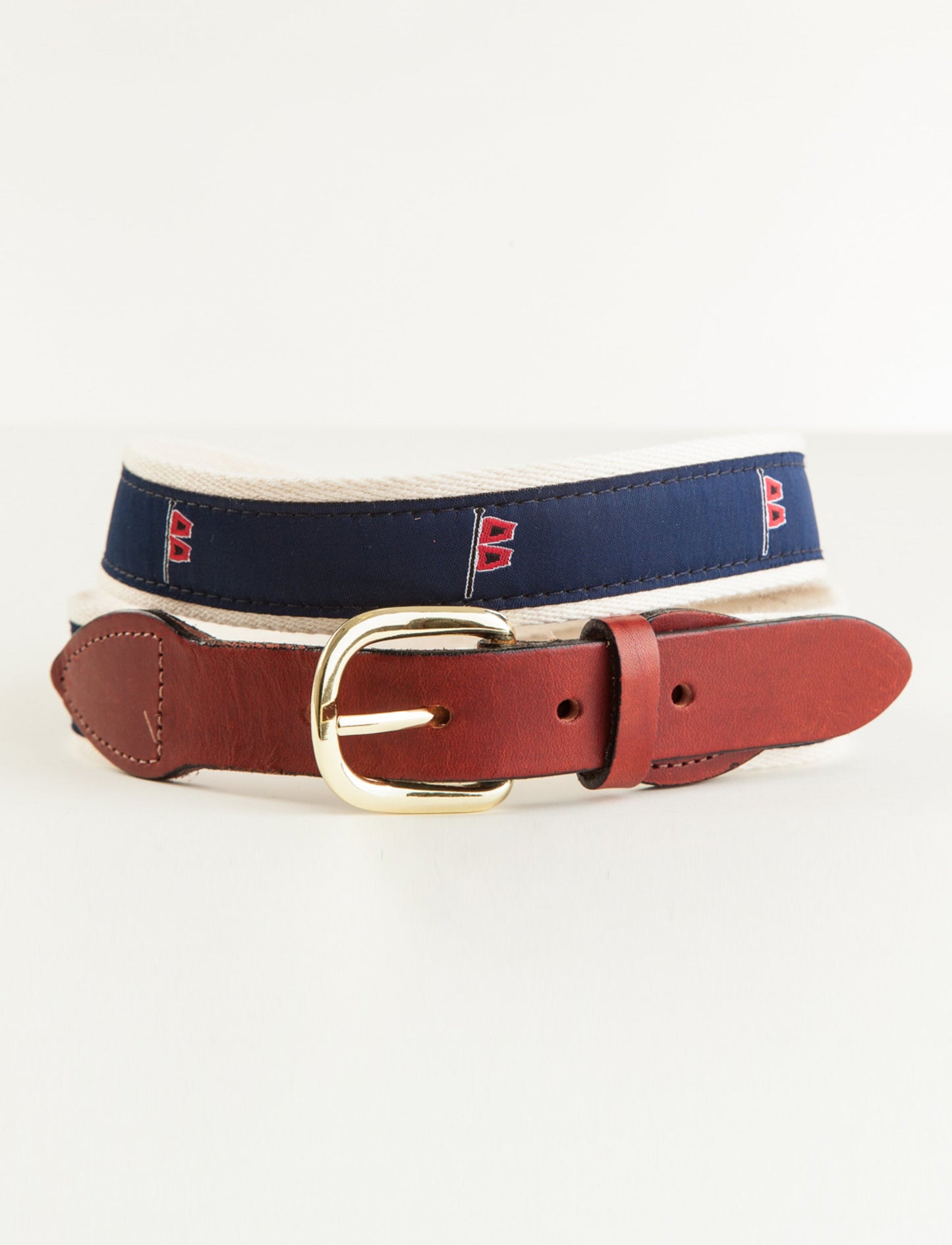 Chatham Chino Hurricane Flag Belt